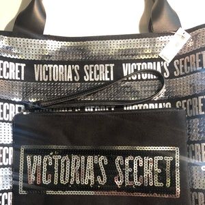 Victoria’s Secret Tote & Makeup Pouch